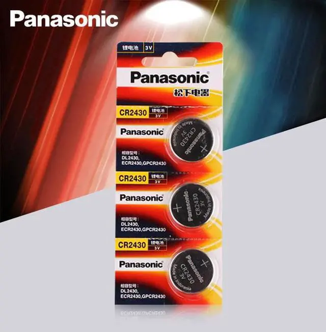 Alt view image 2 of 3 - CR2430 CR 2430 3V Lithium Button Cell Battery Coin Batteries For Watches,clocks,hearing aids