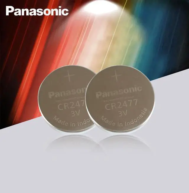 Main image of 2PCS/LOT Genuine  CR2477 3V CR 2477 High Performance High Temperature Resistant Button Coin Battery Cell Batteries