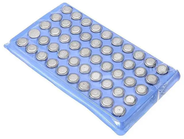 Alt view image 6 of 6 - For Electronic Toys Watch Calculator 50pcs LR44 AG13 L1154 357 SR44 1.5V Button Battery Lithium Metal Watches Batteries Pohiks