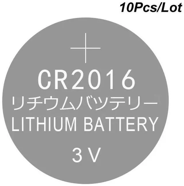 Main image of Lithium Coin Cell Button Battery CR2016 5000LC LM2016 DL2016 ECR2016 KCR2016 BR2016 BR2016-1W CR2016-1W SB-T11 L10 CR 2016 3V