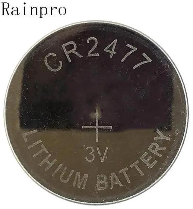 Main image of Rainpro 2PCS/LOT CR2477 2477 3V button battery