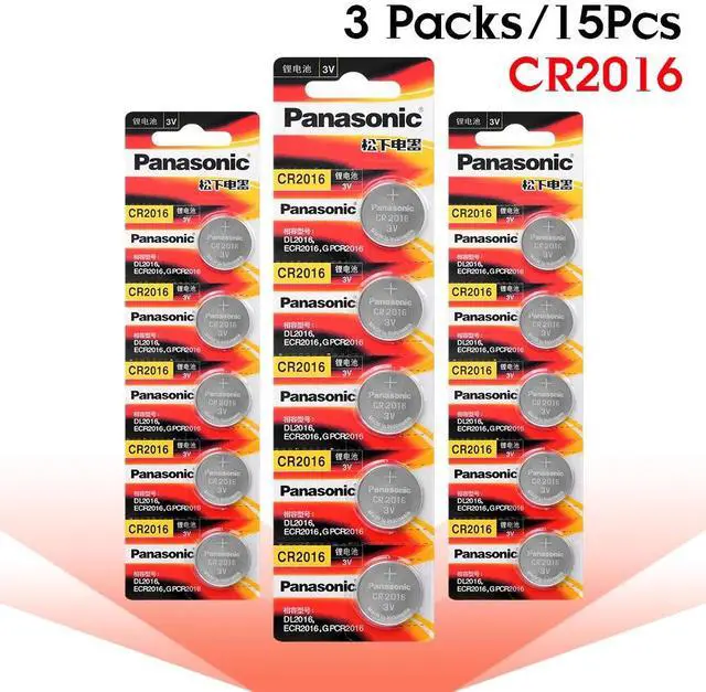 Alt view image 2 of 6 - cr2016 15PCS brand  battery for 3v button cell coin batteries for watch computer cr 2016 For Toys