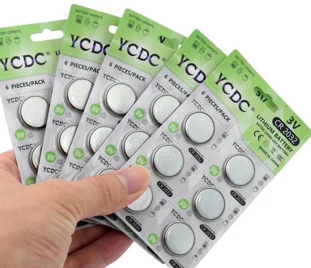 Alt view image 2 of 5 - 24PCS bateria cr2032 batteries 2032 pile 3v lithium battery DL2032 CR 2032 KCR2032 5004LC ECR2032 button cell coin Battery watch