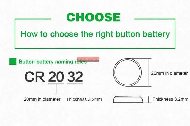 Alt view image 3 of 4 - kpay 10pcs CR2032 Button Batteries BR2032 DL2032 ECR2032 Cell Coin Li-lon Battery 3V CR 2032 For Watch Electronic