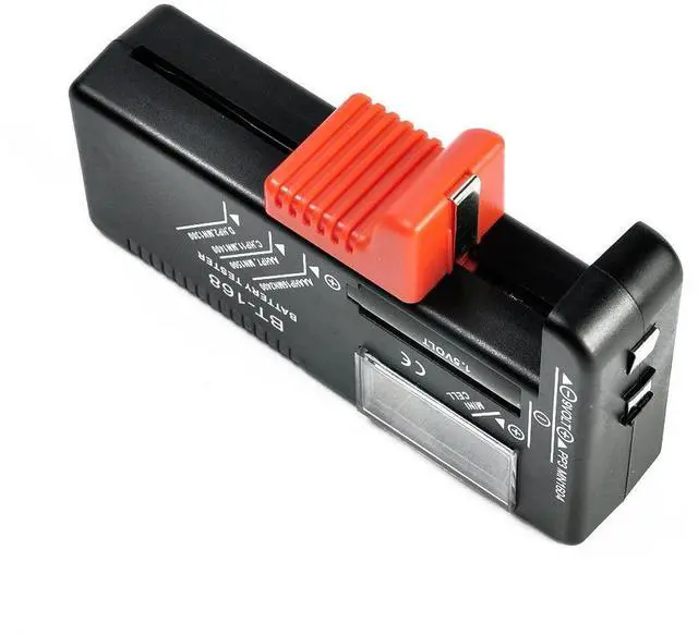 Alt view image 4 of 6 - Digital Lithium Battery Capacity Tester Checkered Load Household Analyzer Display Check AAA AA Button Cell Universal Test BT-168