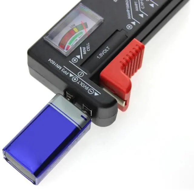 Alt view image 6 of 6 - Digital Lithium Battery Capacity Tester Checkered Load Household Analyzer Display Check AAA AA Button Cell Universal Test BT-168