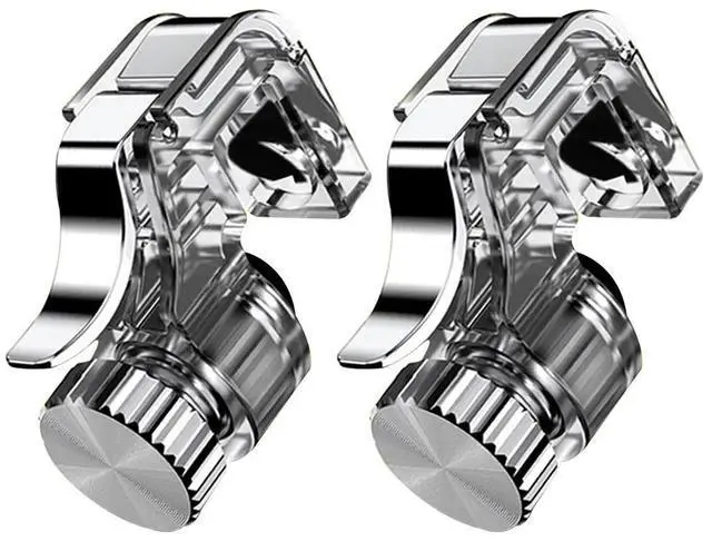 Main image of 2PCS Mobile Phone Game Fire Button Smart Phone Metal Game Trigger L1 R1 Shooter for iphone Knives Out / Survival Rules / PUBG