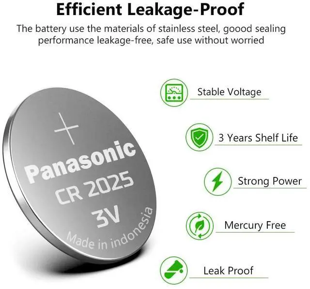 Alt view image 3 of 6 - cr2025 15 X brand  battery for 3v button cell coin batteries for watch computer cr 2025 For Toys