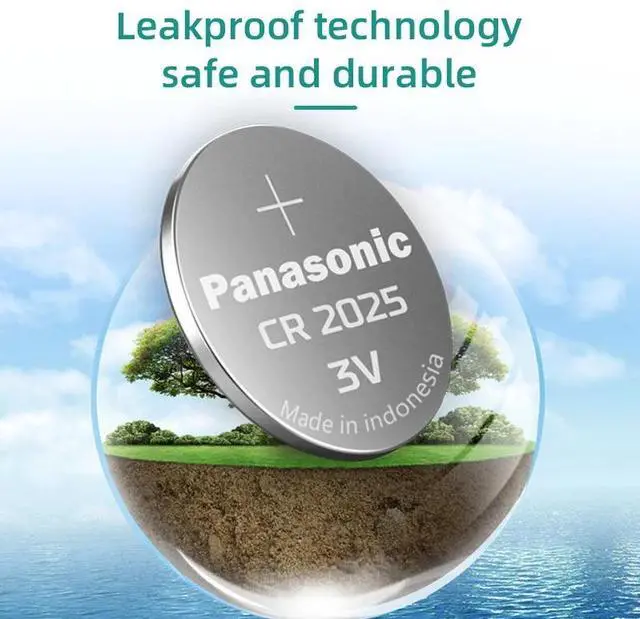 Alt view image 4 of 5 - 2pcs/lot cr2025 Brand  Button Cell Batteries 3V Coin Lithium game, digital camera, camcorder BR2025 DL2025 KCR2025