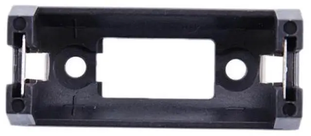 Alt view image 5 of 6 - Plastic Shell 3V CR123A Button Cell Battery Sockets Holder Case Black