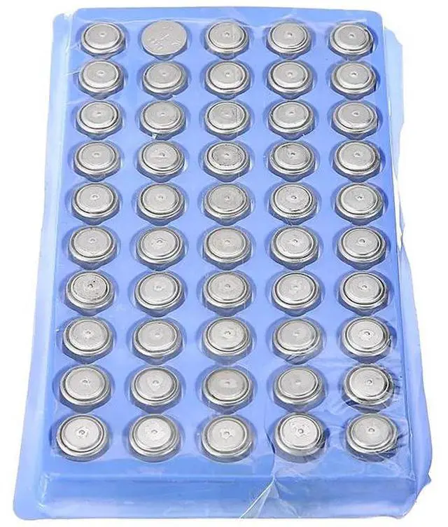 Alt view image 4 of 6 - For Electronic Toys Watch Calculator 50pcs LR44 AG13 L1154 357 SR44 1.5V Button Battery Lithium Metal Watches Batteries Pohiks