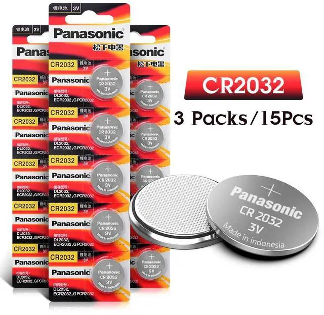 Alt view image 2 of 6 - 15pcs 3v Cr2032 Cr 2032 Coin Button Lithium Batteries Watch Clock Bateria Relogio Celular For Electronic Scale Toys