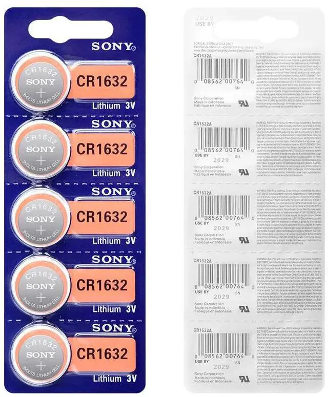 Alt view image 5 of 6 - 2020   10PCS  CR1632 Button Battery Lithium Coin Cell Batteries 3V LM1632 BR1632 ECR1632 CR 1632 For Electronic Watch Toy