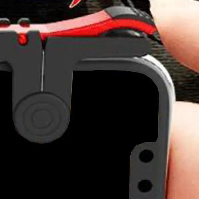 Alt view image 3 of 6 - 1 Pair Universal Controller Button Assist Cell Phone Shooter Gaming Trigger Attachments Gamepad D9