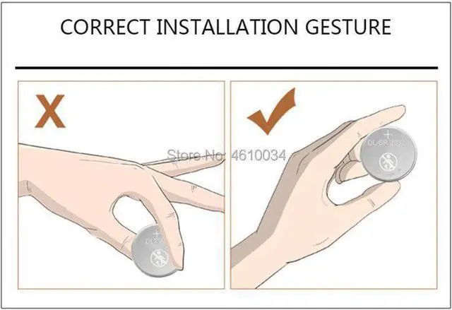Alt view image 6 of 6 - 6pcs brand  battery for DURACELL cr2025 3v button cell coin batteries for watch computer cr 2025