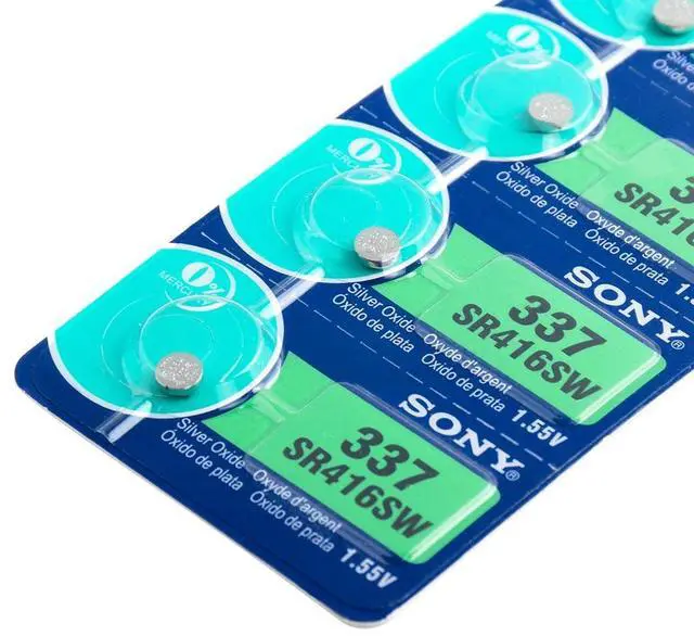 Alt view image 5 of 6 - 20Pcs/Lot For Sony  LONG LASTING 337 SR416SW 623 D337 V337 SP337 Watch Battery Button Coin Cell For Watch Car Remotes