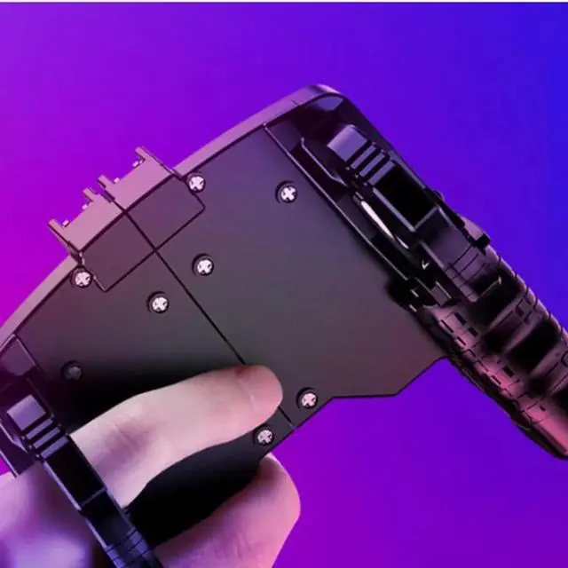 Alt view image 4 of 6 - Mobile Cell phone Game Fire Button Smart Phone Metal Game Trigger L1 R1 Shooter for Fortnite /Knives Out / Survival Rules