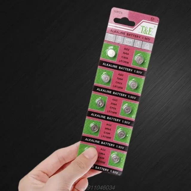 Alt view image 2 of 6 - 10PCS Alkaline Batteries AG2 G2 396A LR726 SR726W GP397 1164SO SR59W Coin Button Cell Watch Toys Clocks  D14 20 Dropshipping