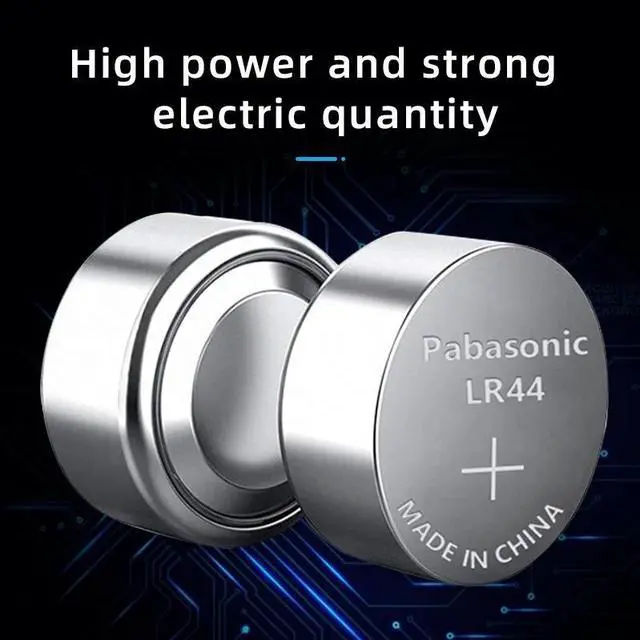 Alt view image 4 of 5 - 4PCS/lot  LR44 A76 1.5V Alkaline Batteries AG13 SR1154 357 Button Cell Battery 0%Hg for calculator