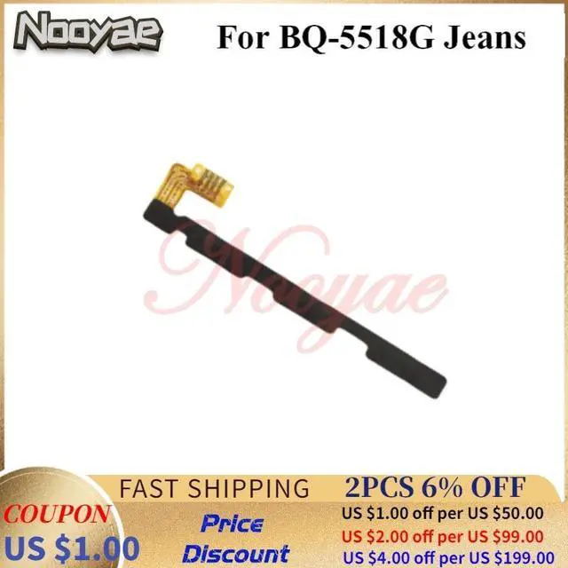 Main image of For BQ Mobile BQ-5518G Jeans 5518G Power On Off Volume Up Down Keyboard Buttons Flex Cable + Tracking