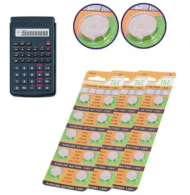 Main image of 10PCS/LOT AG10 LR1130 LR1131 389 Button Battery Bicycle Valve Lamp Nozzle Lamp Universal Electronic Computer Battery