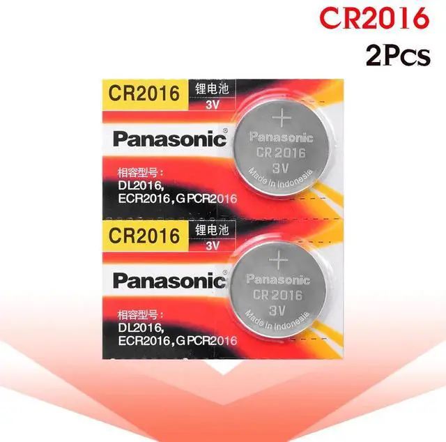 Alt view image 5 of 6 - 2pcs  High Quality Cr2016 CR2016 BR2016 DL2016 LM2016 KCR2016 ECR2016 3v Button Battery Coin Batteries Long Lifespan