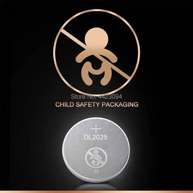 Alt view image 5 of 5 - 8pc brand for DURACELL cr2025 ECR2025 BR2025 DL2025 KCR2025 LM2025 3v button cell coin lithium batteries for watch