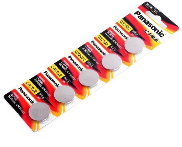 Alt view image 3 of 6 - 5pcs  brand  battery cr2032 3v button cell coin batteries for watch computer toy remote control cr 2032
