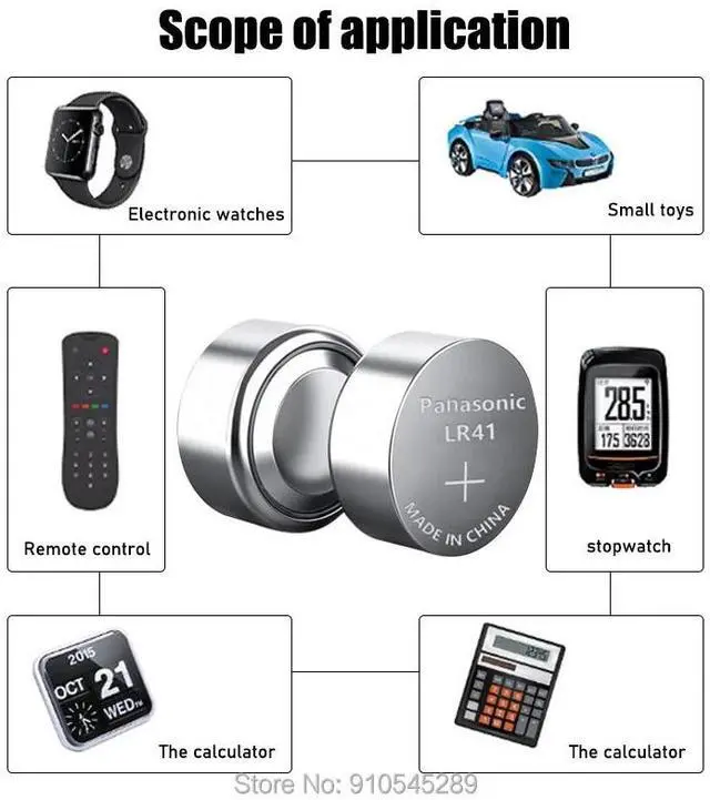 Alt view image 6 of 6 - 10PCS/lot   AG3 392A L736 LR41 384 SR41SW CX41 192 button cell Coin Battery for watch ,20pcs 1.55V AG3 Alkaline Battery
