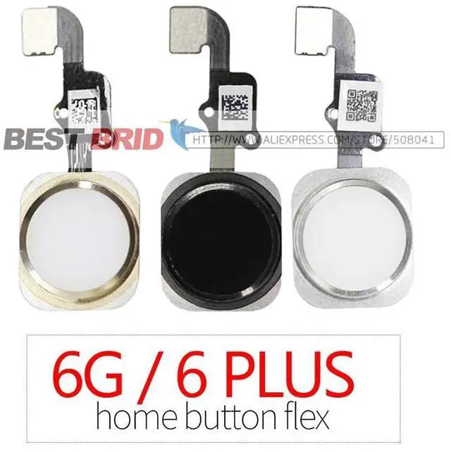 Alt view image 3 of 5 - 1pcs  Home Button Flex Cable Assembly For iPhone 5S SE 6G 6S 7 PLUS Screen On Contral Flex Cable phone Replacement