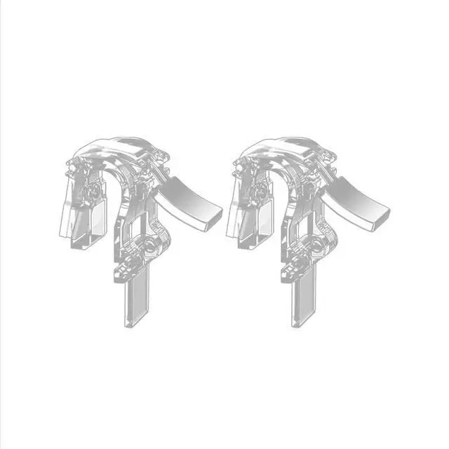 Alt view image 4 of 6 - L1 R1 PUBG Mobile Trigger Controller For iPhone Android L1R1 Shoot Fire Button Game Joystick Gamepad Aim Key Smartphone Phone