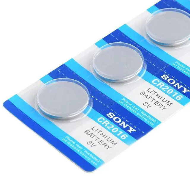 Alt view image 3 of 6 - 10 Pcs For Sony CR 2016 3V Lithium Coin Cells Button Battery DL2016 KCR2016 CR2016 LM2016 BR2016 High Energy Density