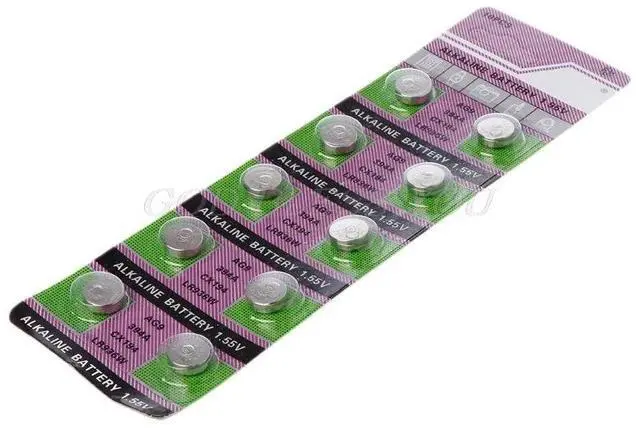 Alt view image 4 of 6 - 10PCS Alkaline Battery AG9 1.55V Button Coin Cell Watch Batteries LR936 394 SR936SW 194 V394 Control Remote Drop Shipping