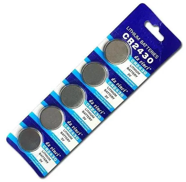 Alt view image 2 of 6 - 10PCS/LOT CR2430 Lithium Battery 3V CR 2430 DL2430 BR2430 ECR2430 for Watch Computer Calculator Control Toys Button Batteries