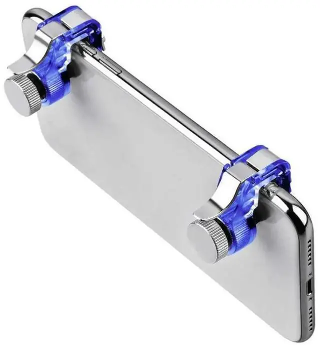 Alt view image 6 of 6 - 2pcs/lot R11 Metal Smart Phone Mobile Gaming Trigger For PUBG Mobile Gamepad Fire Button Aim Key L1 R1 Shooter Pubg Controller