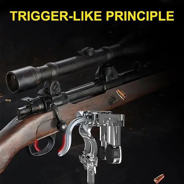 Alt view image 6 of 6 - For PUBG Game 2pcs U9 Six Finger Mobile Controller Smart Phone Mobile Gaming Trigger Button Shooter Aim Key Gamepad Joystick