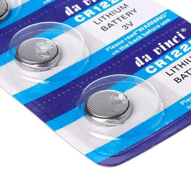 Alt view image 6 of 6 - 5PCS Lithium Battery CR1225 Electronic Coin Cell Button Batteries 3V LM1225 BR1225 KCR1225 CR 1225 Watch Car Key Toy