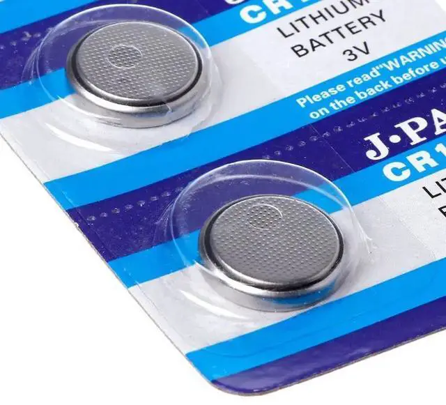 Alt view image 3 of 6 - 5PCS Button Battery CR1632 Lithium Coin Cell Batteries 3V LM1632 BR1632 ECR1632 CR 1632 Electronic Watch Toy Remote 090F