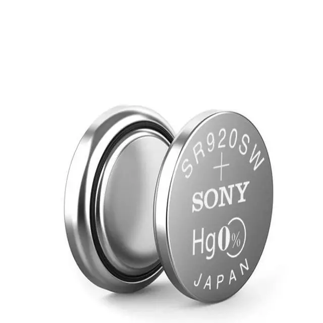 Alt view image 3 of 4 - 10psc Sony 371 SR920SW 920 1.55V Watch Battery SR920SW 371 Button Coin Cell