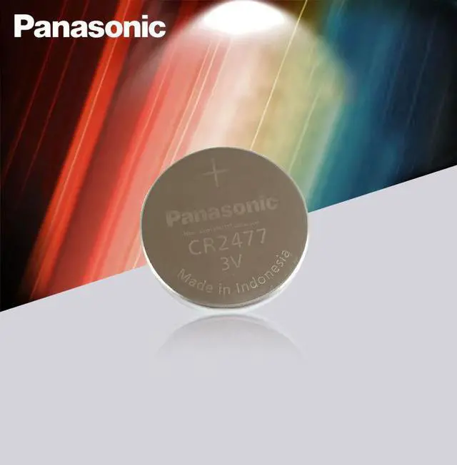 Alt view image 2 of 3 - 2PCS/LOT Genuine  CR2477 3V CR 2477 High Performance High Temperature Resistant Button Coin Battery Cell Batteries