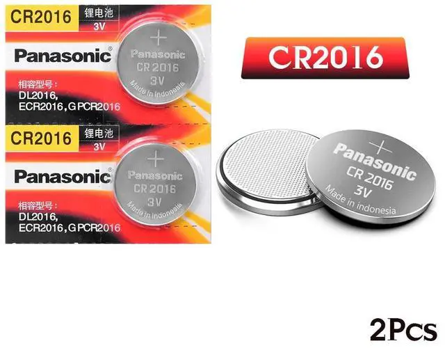 Alt view image 4 of 6 - 2pcs  High Quality Cr2016 CR2016 BR2016 DL2016 LM2016 KCR2016 ECR2016 3v Button Battery Coin Batteries Long Lifespan