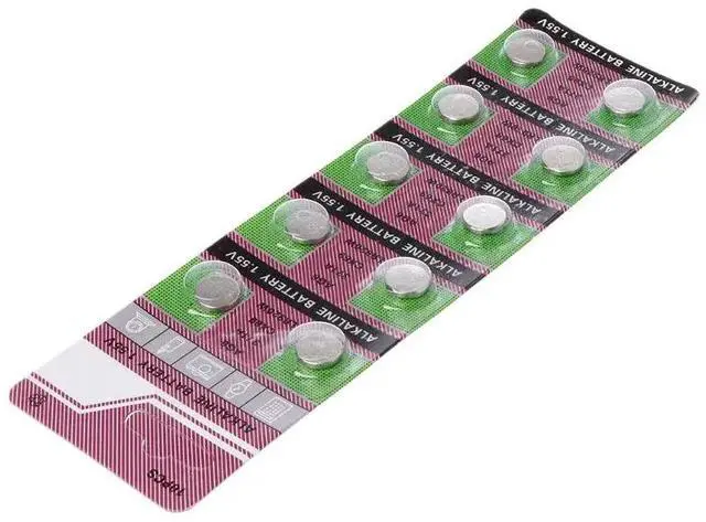 Alt view image 5 of 6 - 10PCS Alkaline Battery AG6 1.55V Button Coin Cell 371 SR920SW LR920 SR927 171 370 L921 LR69 SR920 Watch Batteries