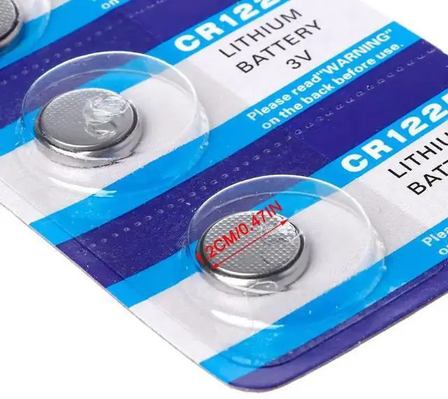 Alt view image 4 of 6 - 5PCS Lithium Battery CR1225 Electronic Coin Cell Button Batteries 3V LM1225 BR1225 KCR1225 CR 1225 Watch Car Key Toy