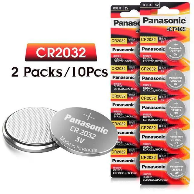 Alt view image 6 of 6 - 10pcs Brand for  cr2032 DL2032 ECR2032 5004LC KCR2032 BR2032 3v button cell coin lithium batteries for watch