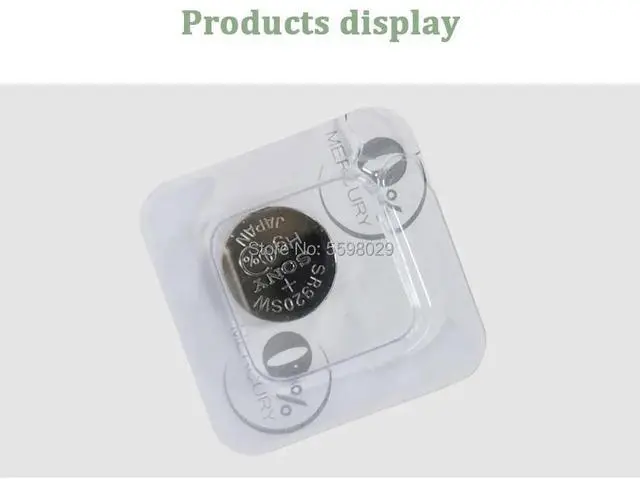 Alt view image 3 of 6 - 10Pc For Sony AG6 SR920 SR920SW 371 1.55V Single grain packing Battery Button Cell Watch Batteries Repair Accessories