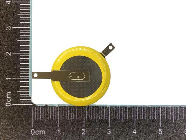 Alt view image 2 of 2 - Rainpro 2PCS/LOT CR2335 2335 3V  130 Degree with welding foot Button lithium Battery