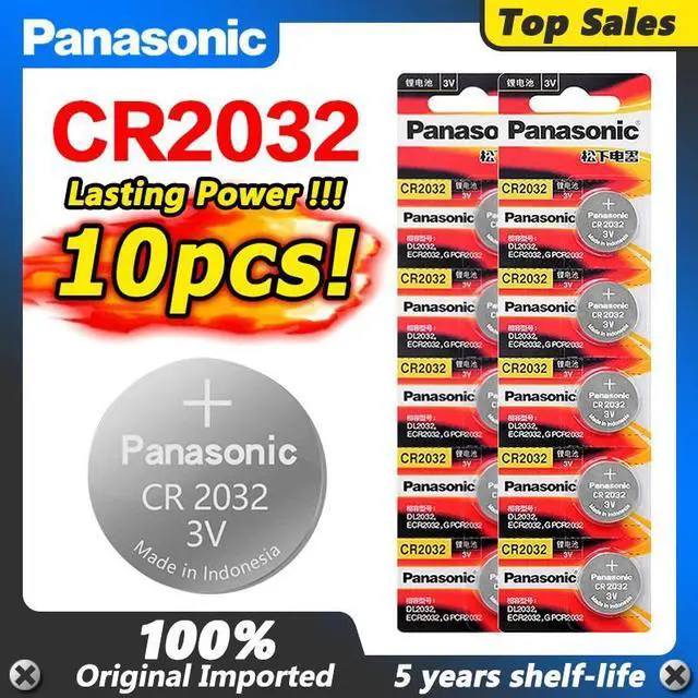 Main image of 10pcs Brand for  cr2032 DL2032 ECR2032 5004LC KCR2032 BR2032 3v button cell coin lithium batteries for watch