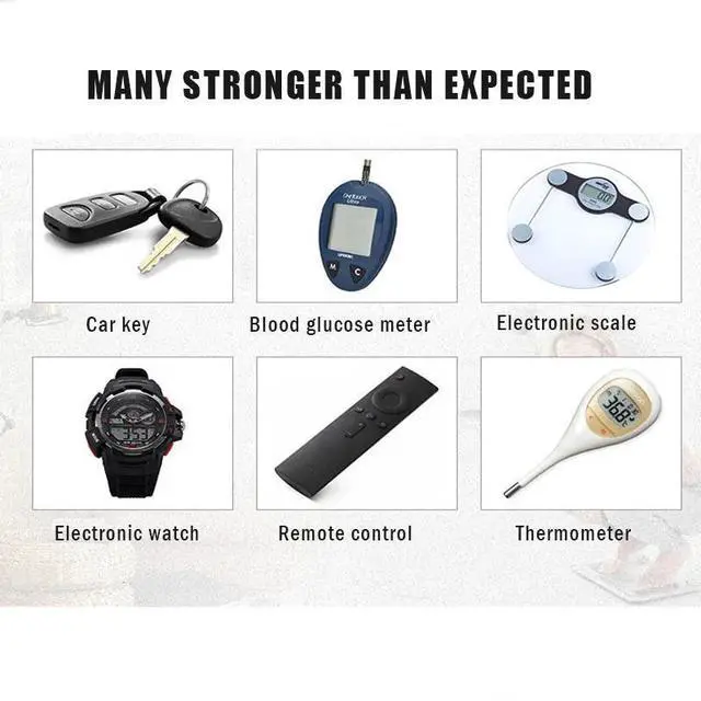 Alt view image 6 of 6 - 10PCS/LOT CR2430 Lithium Battery 3V CR 2430 DL2430 BR2430 ECR2430 for Watch Computer Calculator Control Toys Button Batteries