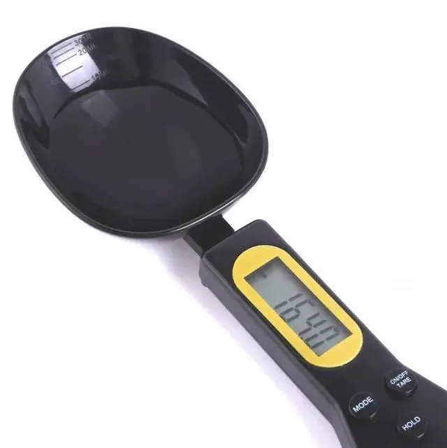 Alt view image 3 of 6 - 500g/0.1g Coffee Tea Digital Electronic Scale Kitchen Measuring Spoon Weighing Device LCD Display Household Scale