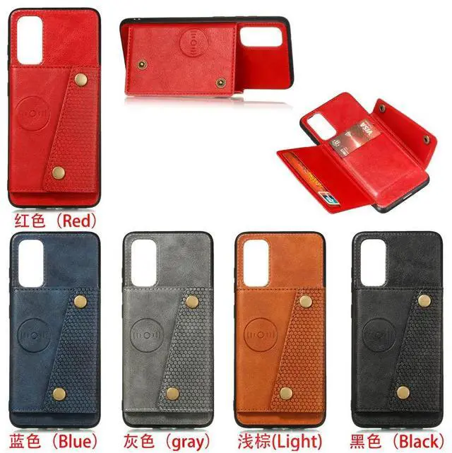 Alt view image 6 of 6 - For Xiaomi Mi 10T Pro 10 T Lite 5G 2020 Back Panel Leather Card Slot Magnet Car Phone Holder Funda Mi10T Case Mi T10 Flip Cover